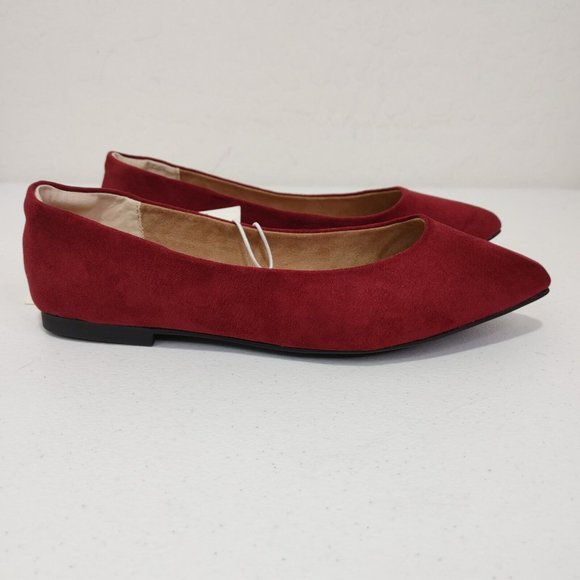 Amazon Essentials Womens Pointed-Toe Ballet Flat Ballet Flat Women's 8.5… - Picture 3 of 13